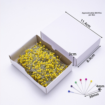 Игла за мъниста, персонализирана обработка, произход Yiwu, комплект 50 кутии