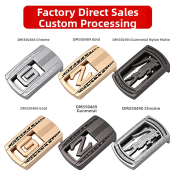 Meeste vööklamber – tsingi sulam, ristkülikukujuline sile klamber, äri stiil, kõikide aastaaegade jaoks, 2024 kevad.