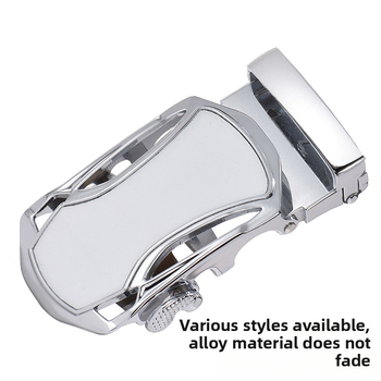 Meeste automaatne vöö, tsingisulamast kinnitusega, ristkülikukujuline kinnitis, vabaajastiil, sobib äritegevuseks