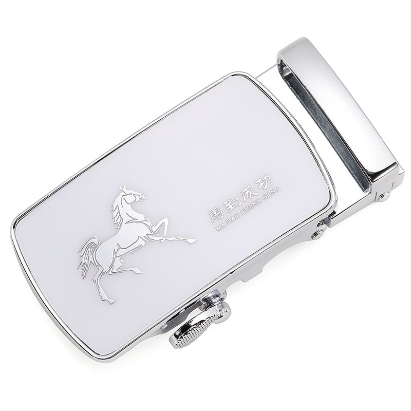 Meeste automaatne vöö, tsingisulamast kinnitusega, ristkülikukujuline kinnitis, vabaajastiil, sobib äritegevuseks