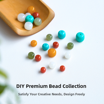 Lahtised helmed – kristallmaterjal, ümmargune kuju, väärikas muster