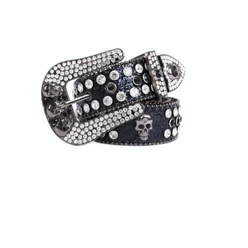 Dječji dekorativni kaiš s kristalima u leguri, unisex moda, serija Pirates of the Caribbean, prilagodljiv