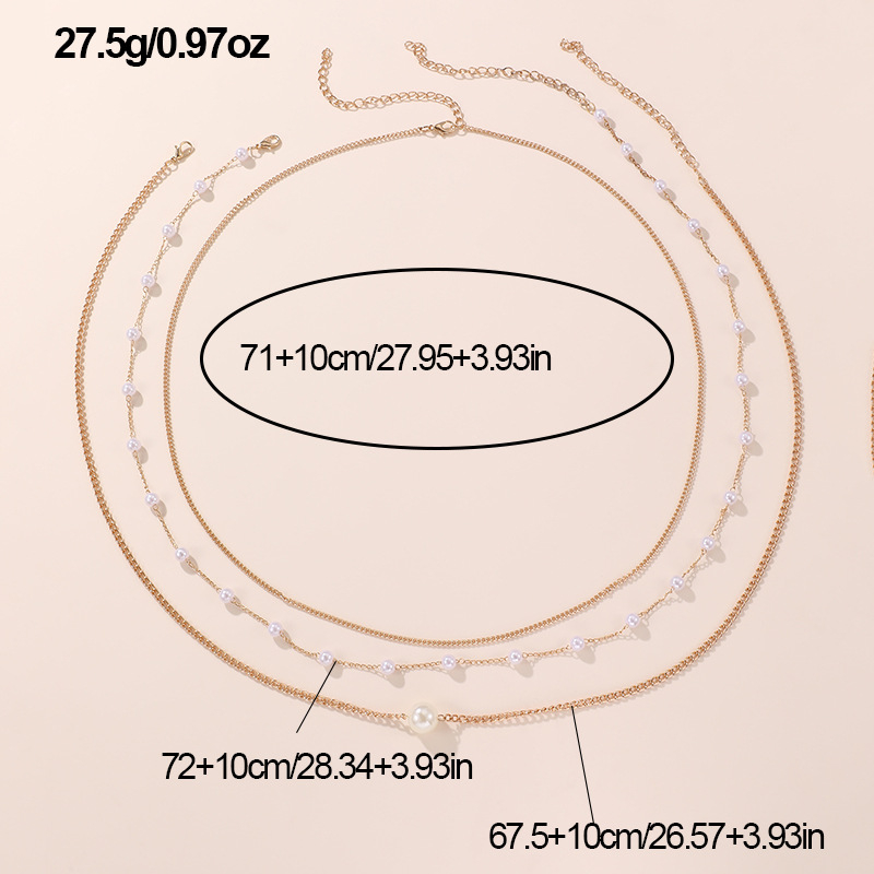 Lančić za struk za žene, jednostavan geometrijski dizajn (legura; elektroplatiranje; DZ0474)