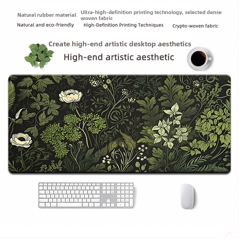 Мишка подложка от естествен каучук, противохлъзгаща повърхност, термопечат, OEM персонализация