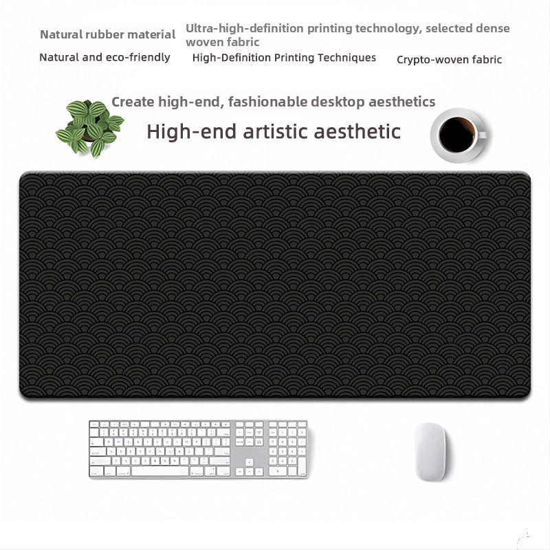 Мишка подложка от естествен каучук, противохлъзгаща повърхност, термопечат, OEM персонализация