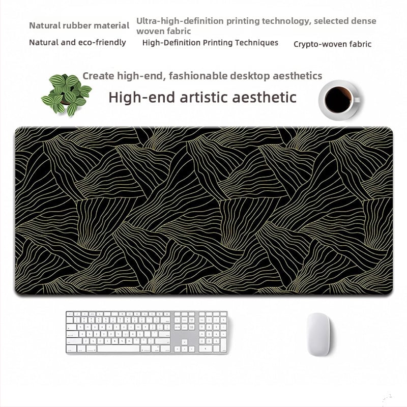 Мишка подложка от естествен каучук, противохлъзгаща повърхност, термопечат, OEM персонализация