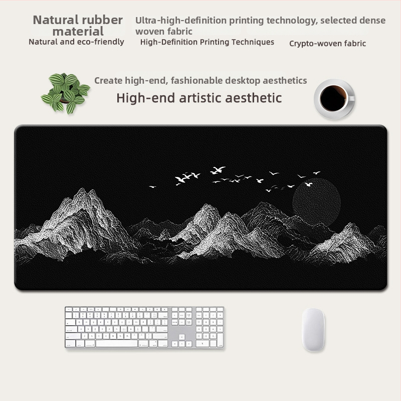 Мишка подложка от естествен каучук, противохлъзгаща повърхност, термопечат, OEM персонализация