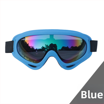 X400 akiniai – Vėjo atsparūs, pilno rėmo, universalūs, suderinami su galvos juosta, skirti slidinėjimui, dviračių ir motociklų sportui