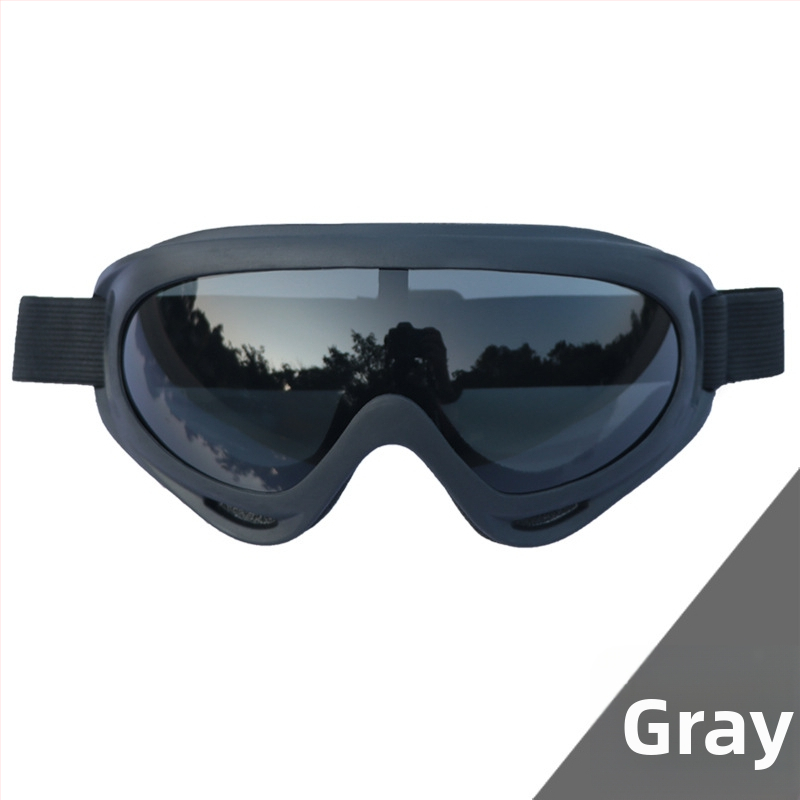 X400 akiniai – Vėjo atsparūs, pilno rėmo, universalūs, suderinami su galvos juosta, skirti slidinėjimui, dviračių ir motociklų sportui