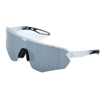 Dviračių akinių 1044 su keičiamais lęšiais, reguliuojamu nosies tiltu ir suderinti su galvos juosta akiniais