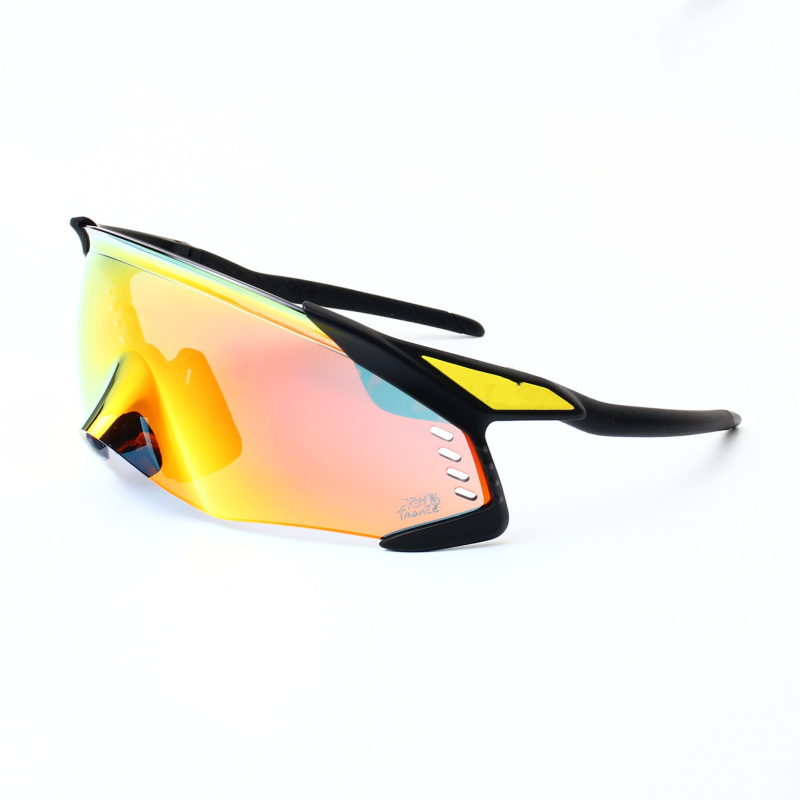 Unisex akiniai nuo saulės su retro stiliumi ir vėjo bei smėlio apsauga, modelis 9501, keičiamieji objektyvai, tinkami žvejybai, bėgiojimui ir važiavimui dviračiu