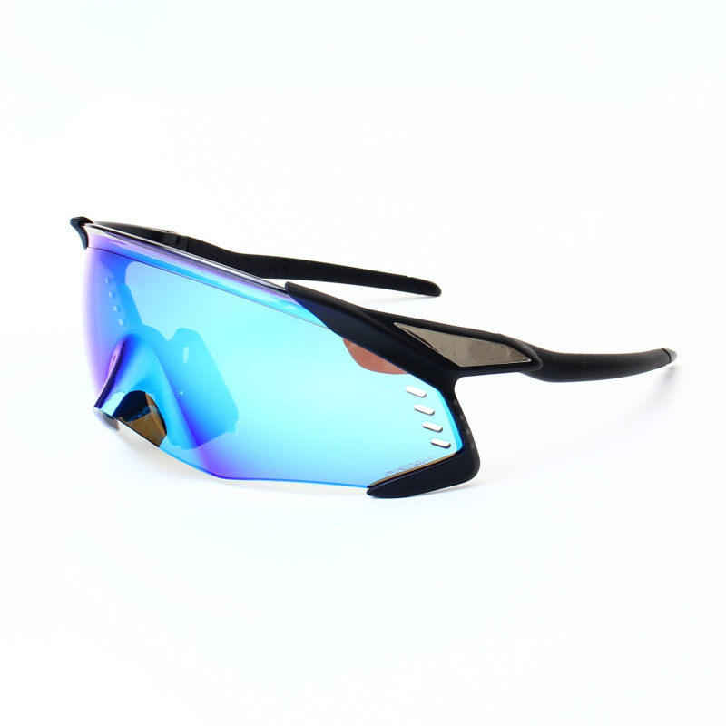 Unisex akiniai nuo saulės su retro stiliumi ir vėjo bei smėlio apsauga, modelis 9501, keičiamieji objektyvai, tinkami žvejybai, bėgiojimui ir važiavimui dviračiu