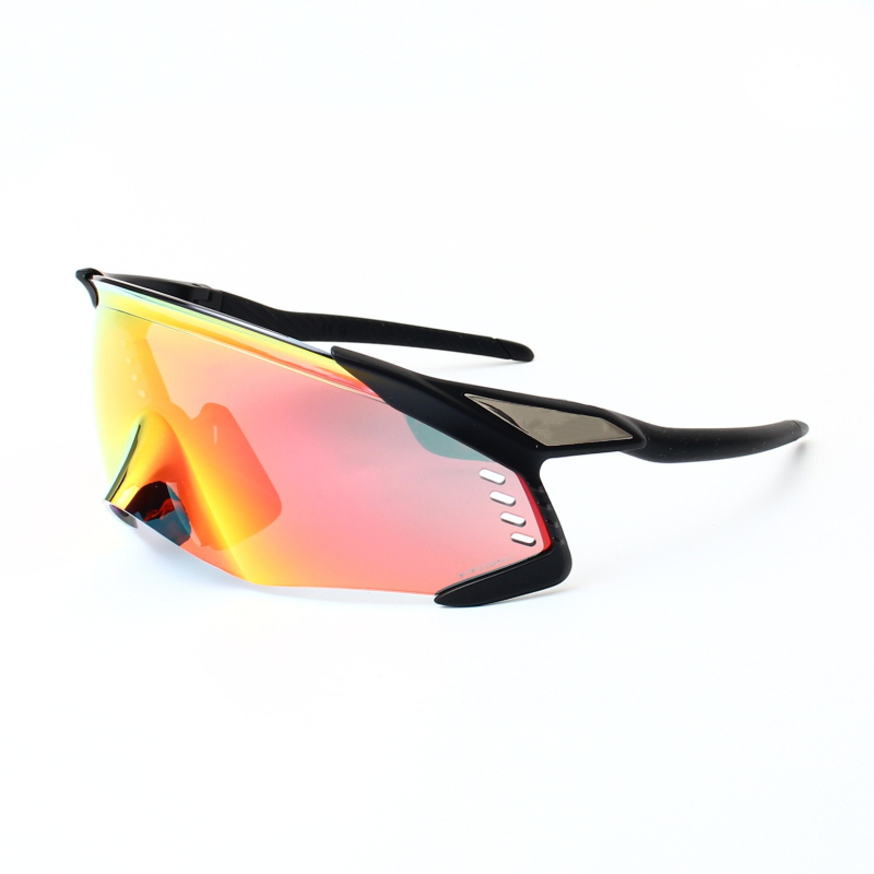 Unisex akiniai nuo saulės su retro stiliumi ir vėjo bei smėlio apsauga, modelis 9501, keičiamieji objektyvai, tinkami žvejybai, bėgiojimui ir važiavimui dviračiu