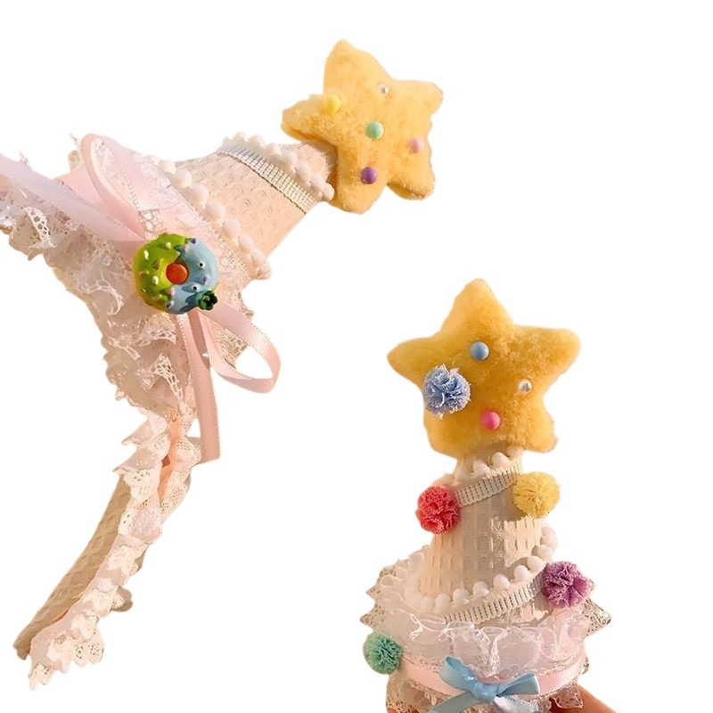 Cosplay αξεσουάρ μαλλιών – κορδέλα με αστεράκι, Lolita στυλ, φωτοπροπ για γιορτή γενεθλίων; Κατηγορία: Cosplay Clothing Props; Διεθνής εξαγωγή: αποκλειστική