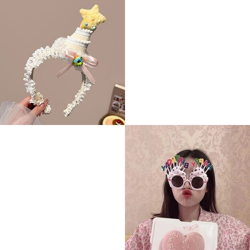 Cosplay αξεσουάρ μαλλιών – κορδέλα με αστεράκι, Lolita στυλ, φωτοπροπ για γιορτή γενεθλίων; Κατηγορία: Cosplay Clothing Props; Διεθνής εξαγωγή: αποκλειστική