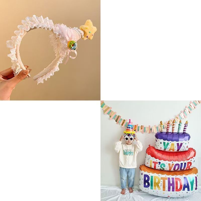 Cosplay αξεσουάρ μαλλιών – κορδέλα με αστεράκι, Lolita στυλ, φωτοπροπ για γιορτή γενεθλίων; Κατηγορία: Cosplay Clothing Props; Διεθνής εξαγωγή: αποκλειστική