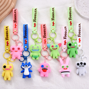 Sprout Monster Κλειδοθήκη – Στυλ κινουμένων σχεδίων, PVC/Μαλακό Καουτσούκ, IP άδεια: Όχι