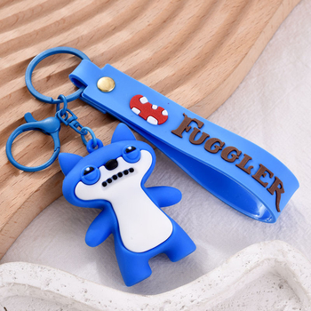 Sprout Monster Κλειδοθήκη – Στυλ κινουμένων σχεδίων, PVC/Μαλακό Καουτσούκ, IP άδεια: Όχι