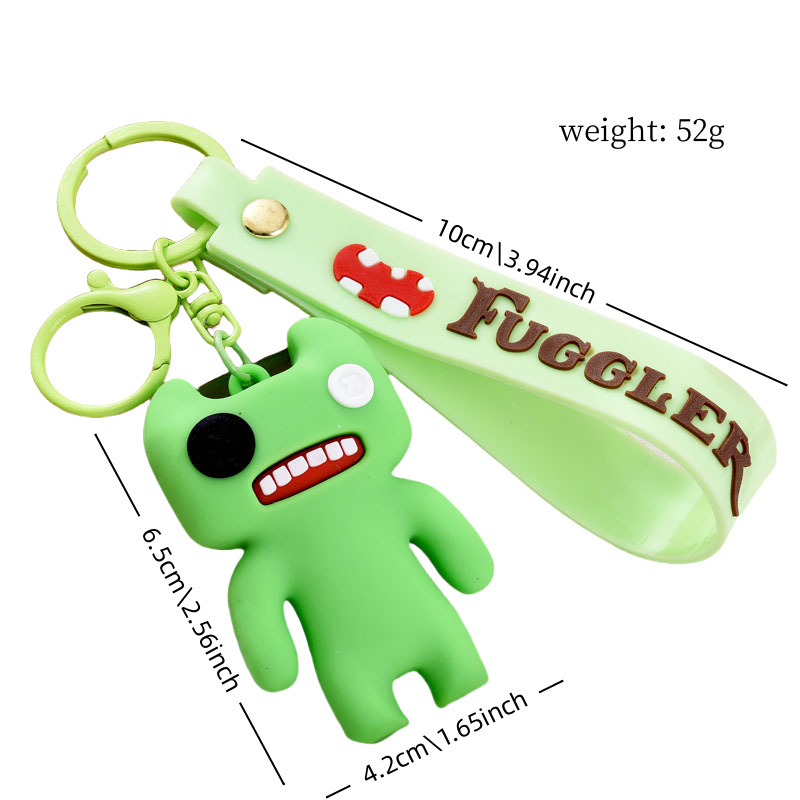 Sprout Monster Κλειδοθήκη – Στυλ κινουμένων σχεδίων, PVC/Μαλακό Καουτσούκ, IP άδεια: Όχι