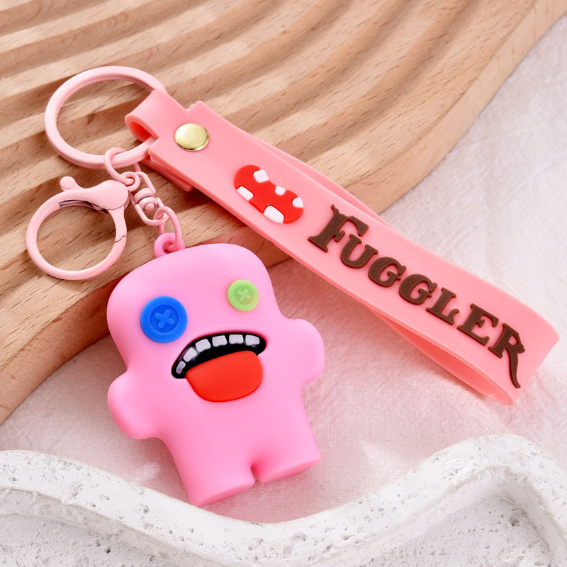 Sprout Monster Κλειδοθήκη – Στυλ κινουμένων σχεδίων, PVC/Μαλακό Καουτσούκ, IP άδεια: Όχι