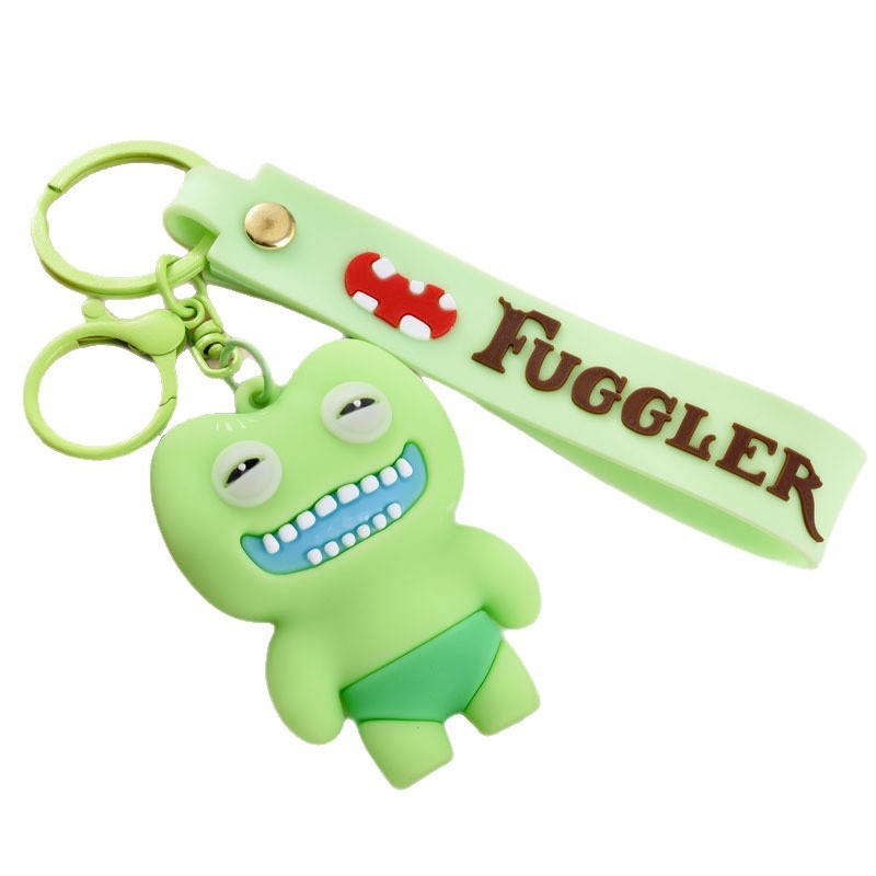 Sprout Monster Κλειδοθήκη – Στυλ κινουμένων σχεδίων, PVC/Μαλακό Καουτσούκ, IP άδεια: Όχι