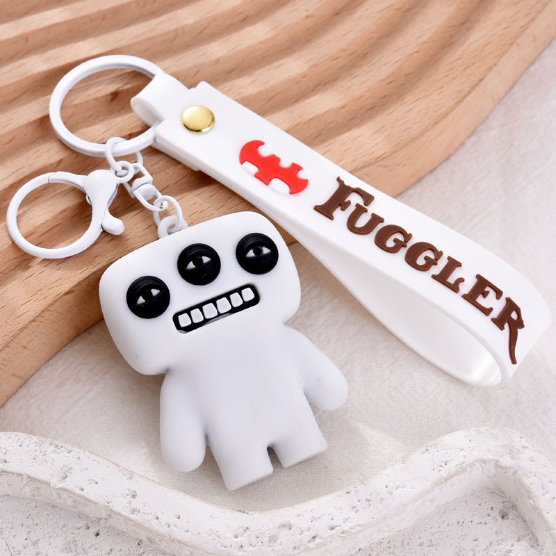 Sprout Monster Κλειδοθήκη – Στυλ κινουμένων σχεδίων, PVC/Μαλακό Καουτσούκ, IP άδεια: Όχι