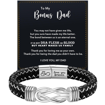 Meeste minimalistlik köidetud kunstnahast käevõru magnetkinnitusega ja graveeritud tekstiga