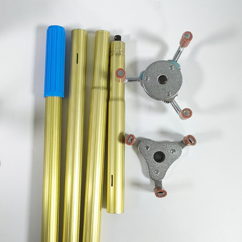 Hudun demontāžas instruments no alumīnija sakausējuma ugunsdzēsības dūmu sensoru un temperatūras sensoru detektoriem; 6 komplekti; saderīgs ar dažādu zīmolu dūmu un temperatūras sensoru; demontāžas rīki