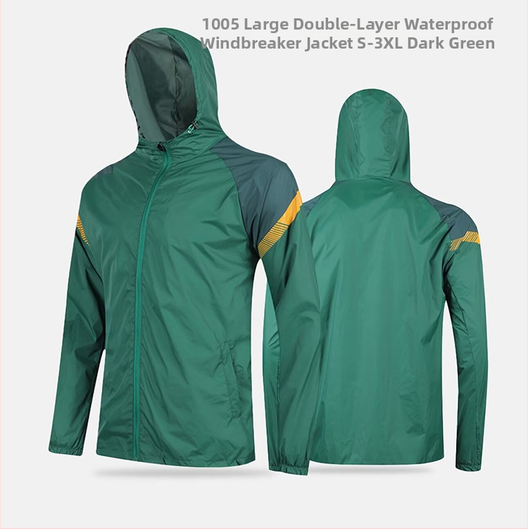 Windbreaker na futbal pre deti s kapucňou, unisex, vonkajšie tréningy, nylonová podšívka, pre zimné, jarné a jesenné obdobie
