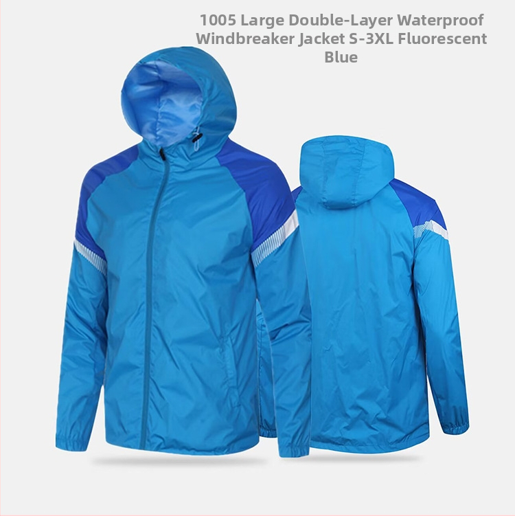 Windbreaker na futbal pre deti s kapucňou, unisex, vonkajšie tréningy, nylonová podšívka, pre zimné, jarné a jesenné obdobie
