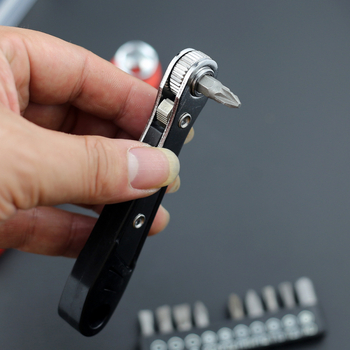 Chiyue 22-in-1 komplekts: divvirziena uzgriežņu atslēga un skrūvgriezis ar sešstūra galviņām, Cr-Mo-V tēra, mājas lietošanai