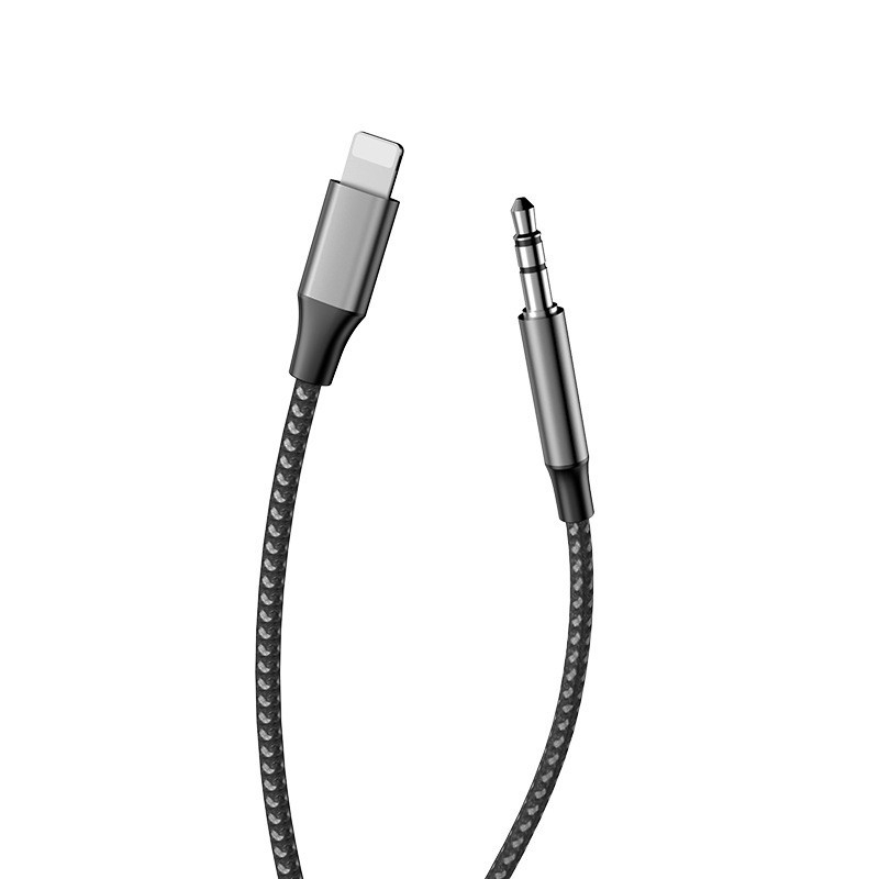USB-C to 3,5 mm kõrvaklappide adapterkaabel – 2-ühes-1 helisisene muundur, sisseehitatud dekoodimiskripsiga, vasktuum, 30 cm pikkune, ühildu iPhone'iga