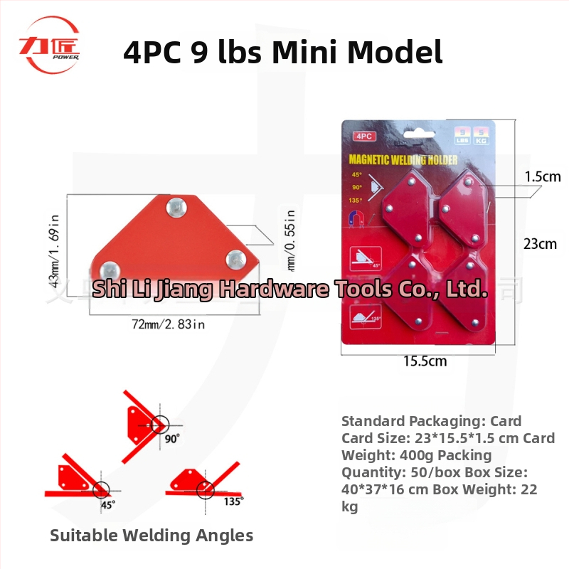 Craftsman magnētiskais metināšanas pozicionētājs un leņķa turētājs, 6 gab., mājas lietošanai