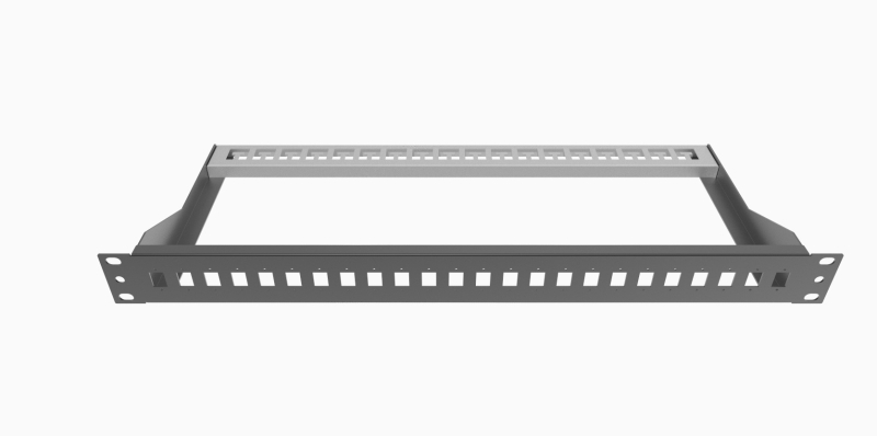 Rack skapis tīkla kabeliem ar optisko vadību, kabelu pārvaldība, plug-in karšu tips, metāla rāmis, Jiang fan