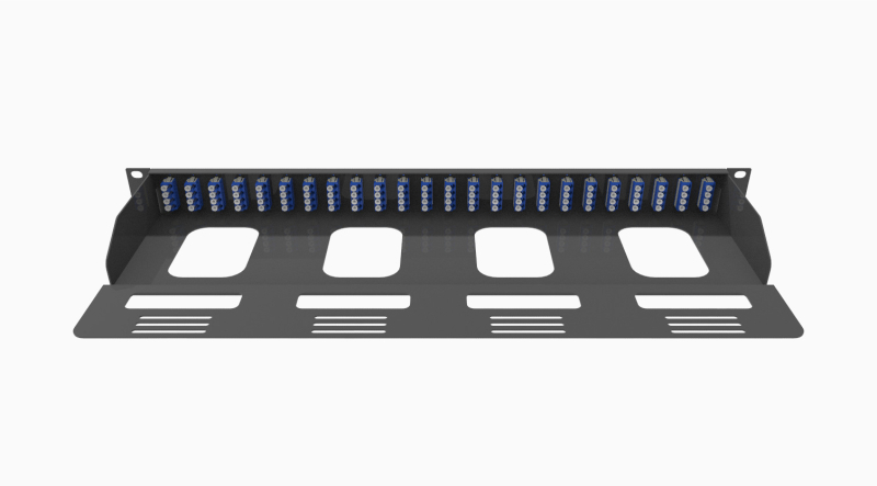 Rack skapis tīkla kabeliem ar optisko vadību, kabelu pārvaldība, plug-in karšu tips, metāla rāmis, Jiang fan