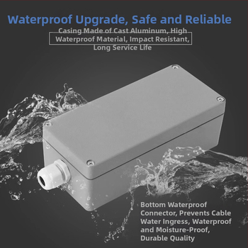 Χυτό αλουμίνιο εξωτερικό αδιάβροχο κουτί τερματικού, 440V και άνω, JZMTE, εισαγόμενο