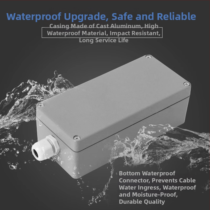 Odliatý hliníkový vonkajší vodotesný terminálový box, 440V alebo viac, JZMTE, dovoz