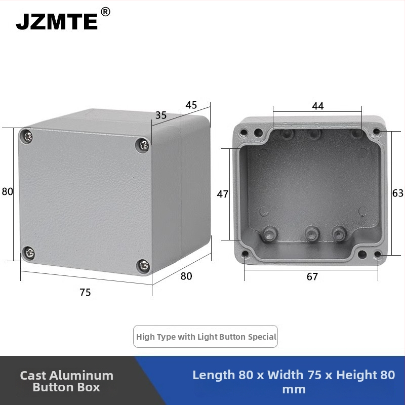 Χυτό αλουμίνιο εξωτερικό αδιάβροχο κουτί τερματικού, 440V και άνω, JZMTE, εισαγόμενο