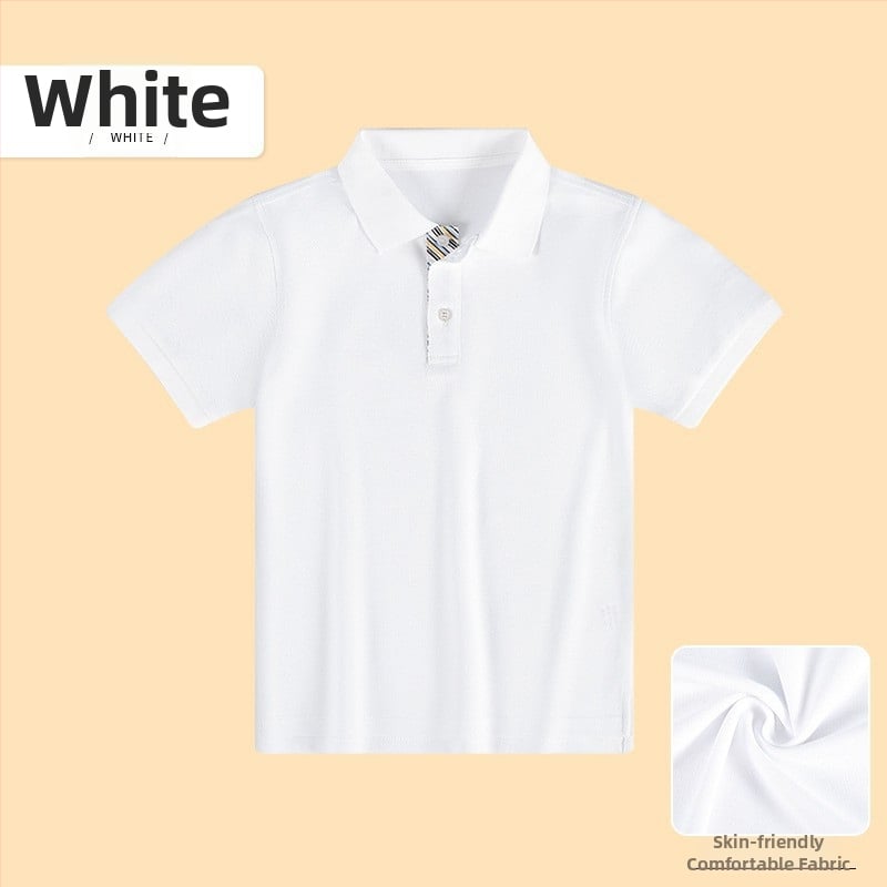 Поло риза от памук за лято 2024, райета или едноцветна шарка, за деца над 140 см.