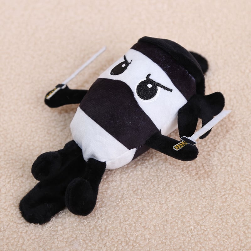 Плюшена играчка – къс плюш, пълнеж PP памук, опаковка мрежеста торба, OEM лого, за възраст 14+