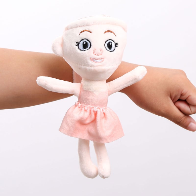 Плюшена играчка – къс плюш, пълнеж PP памук, опаковка мрежеста торба, OEM лого, за възраст 14+