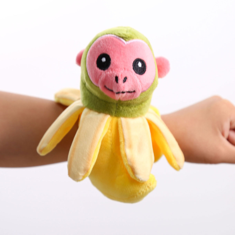 Плюшена играчка – къс плюш, пълнеж PP памук, опаковка мрежеста торба, OEM лого, за възраст 14+