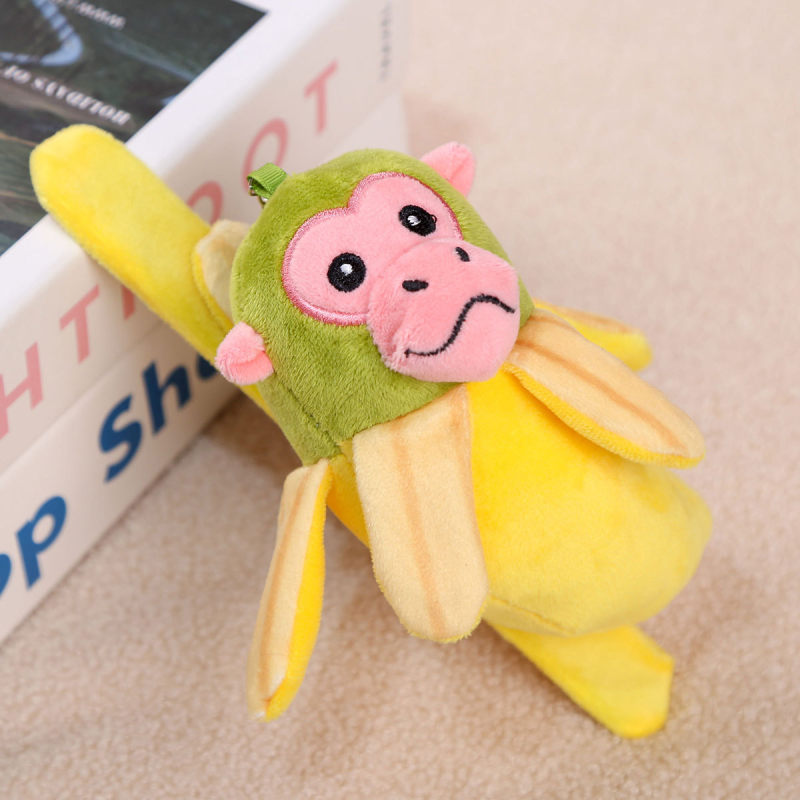 Плюшена играчка – къс плюш, пълнеж PP памук, опаковка мрежеста торба, OEM лого, за възраст 14+