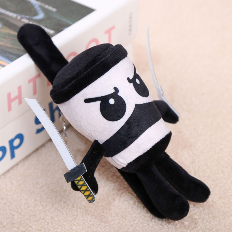 Плюшена играчка – къс плюш, пълнеж PP памук, опаковка мрежеста торба, OEM лого, за възраст 14+