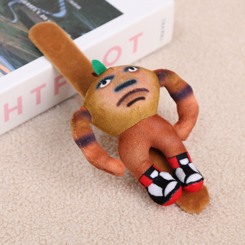 Плюшена играчка – къс плюш, пълнеж PP памук, опаковка мрежеста торба, OEM лого, за възраст 14+