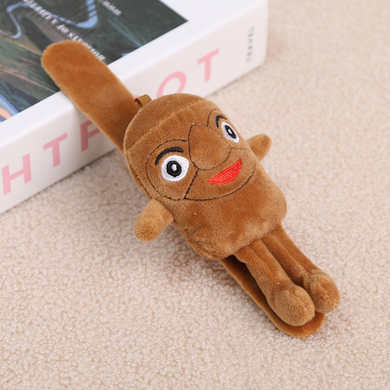 Плюшена играчка – къс плюш, пълнеж PP памук, опаковка мрежеста торба, OEM лого, за възраст 14+