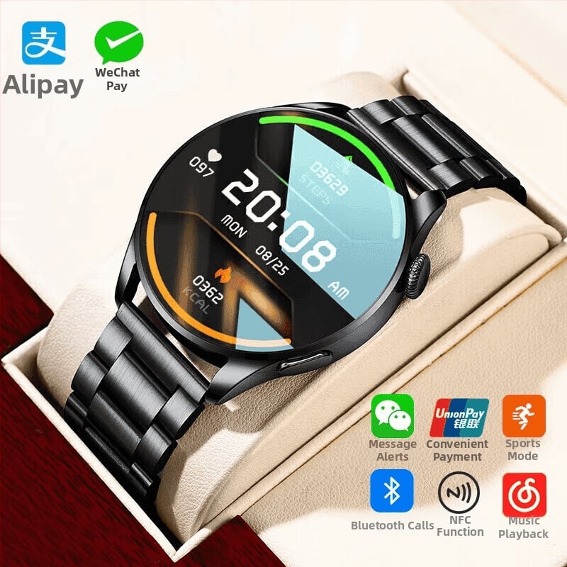 GT8 Pametni sat S12 uz Bluetooth pozive, mjerenje srčanog ritma, vodootporan, TFT zaslon, magnetsko punjenje