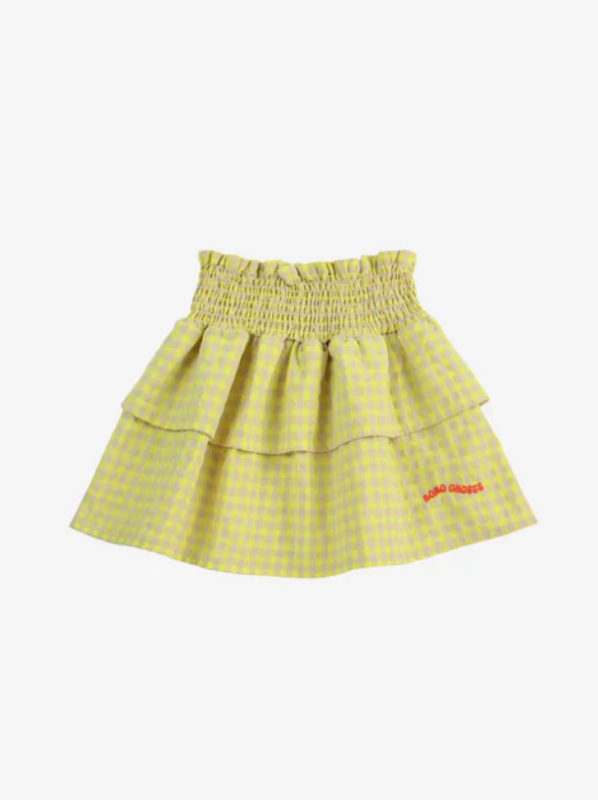 Laste lühikesed püksid seelikuga, 100% puuvill, 2025. aasta kevad, unisex, A-liiniline lõige