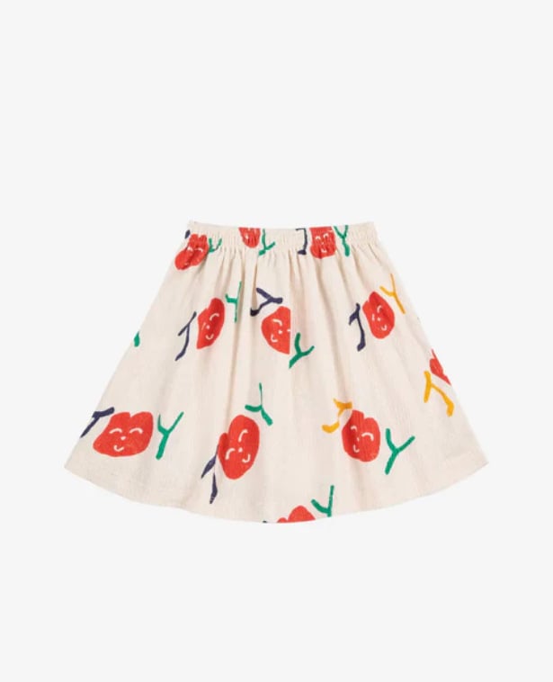 Laste lühikesed püksid seelikuga, 100% puuvill, 2025. aasta kevad, unisex, A-liiniline lõige