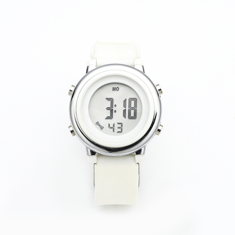 Laste elektriline käekell helendava digitaalse näidiga, elektronsed liikumine (6309), ümmargune ABS-korpus, TPU rihm